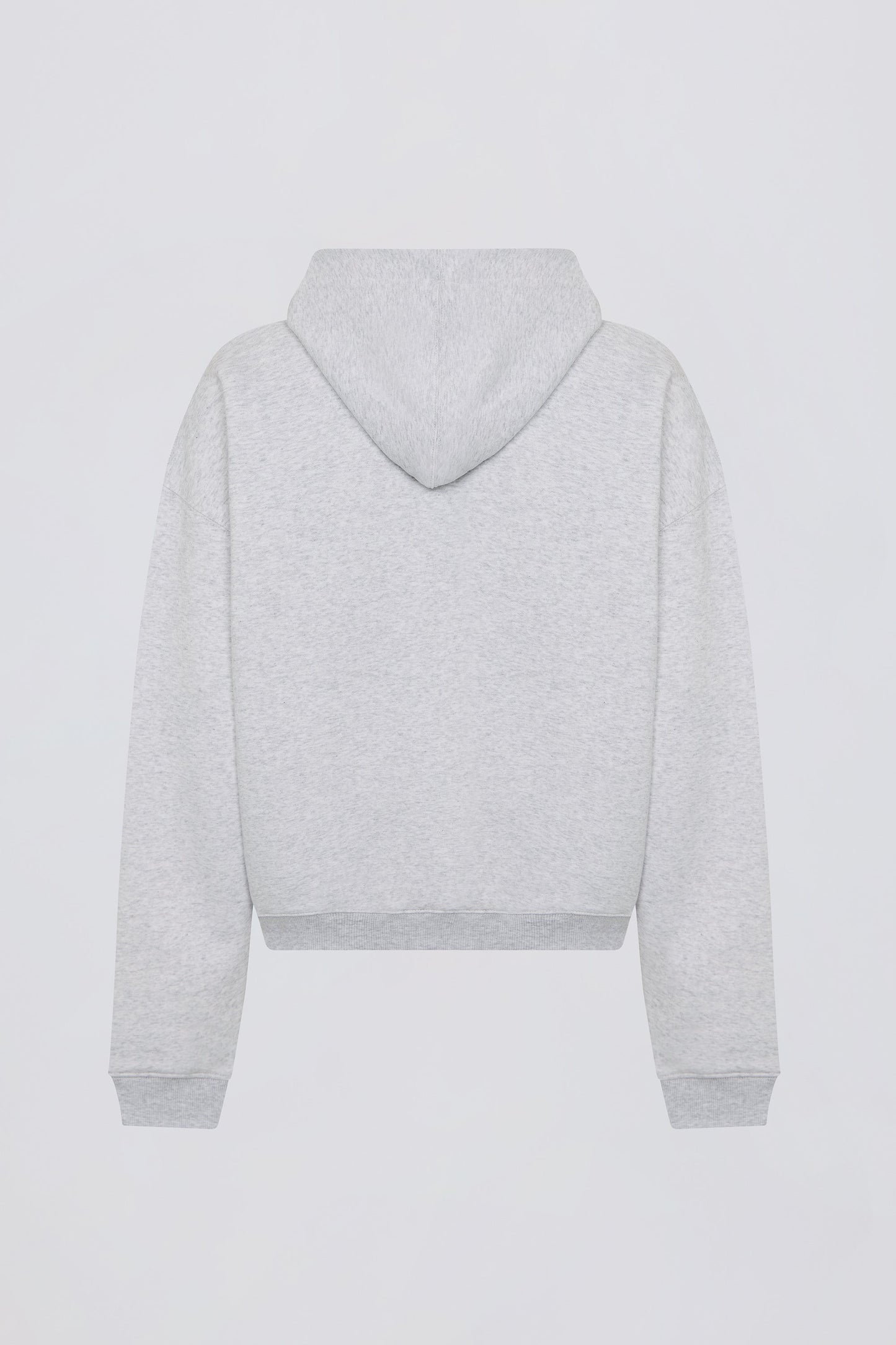Acid Wash Oversized Hoodie in Heather Grey