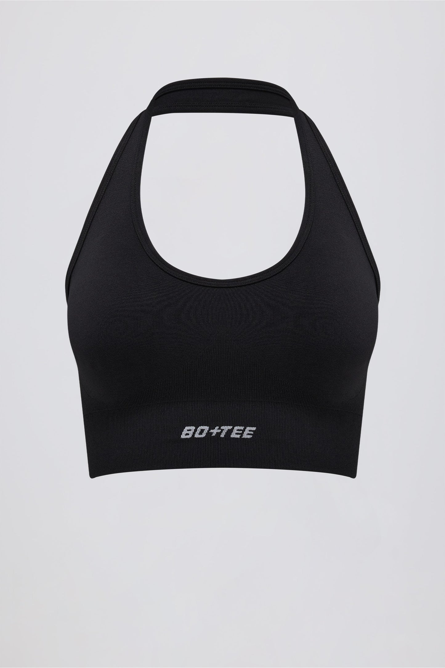 Define Luxe Halterneck Sports Bra in Black