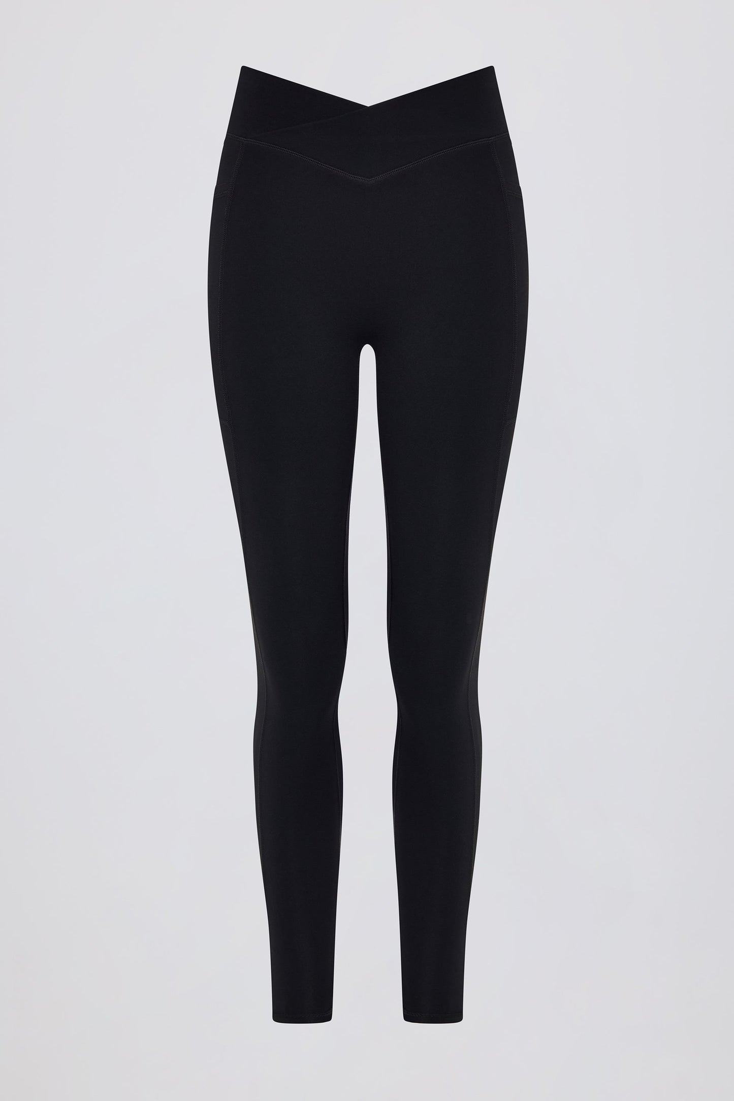 Full Length Leggings with Pockets in Black