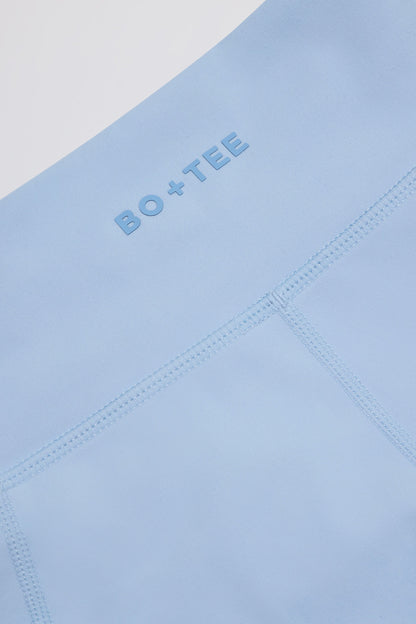 Full Length Leggings with Pockets in Sky