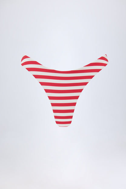 Cheeky Bikini Bottoms in Cherry Red